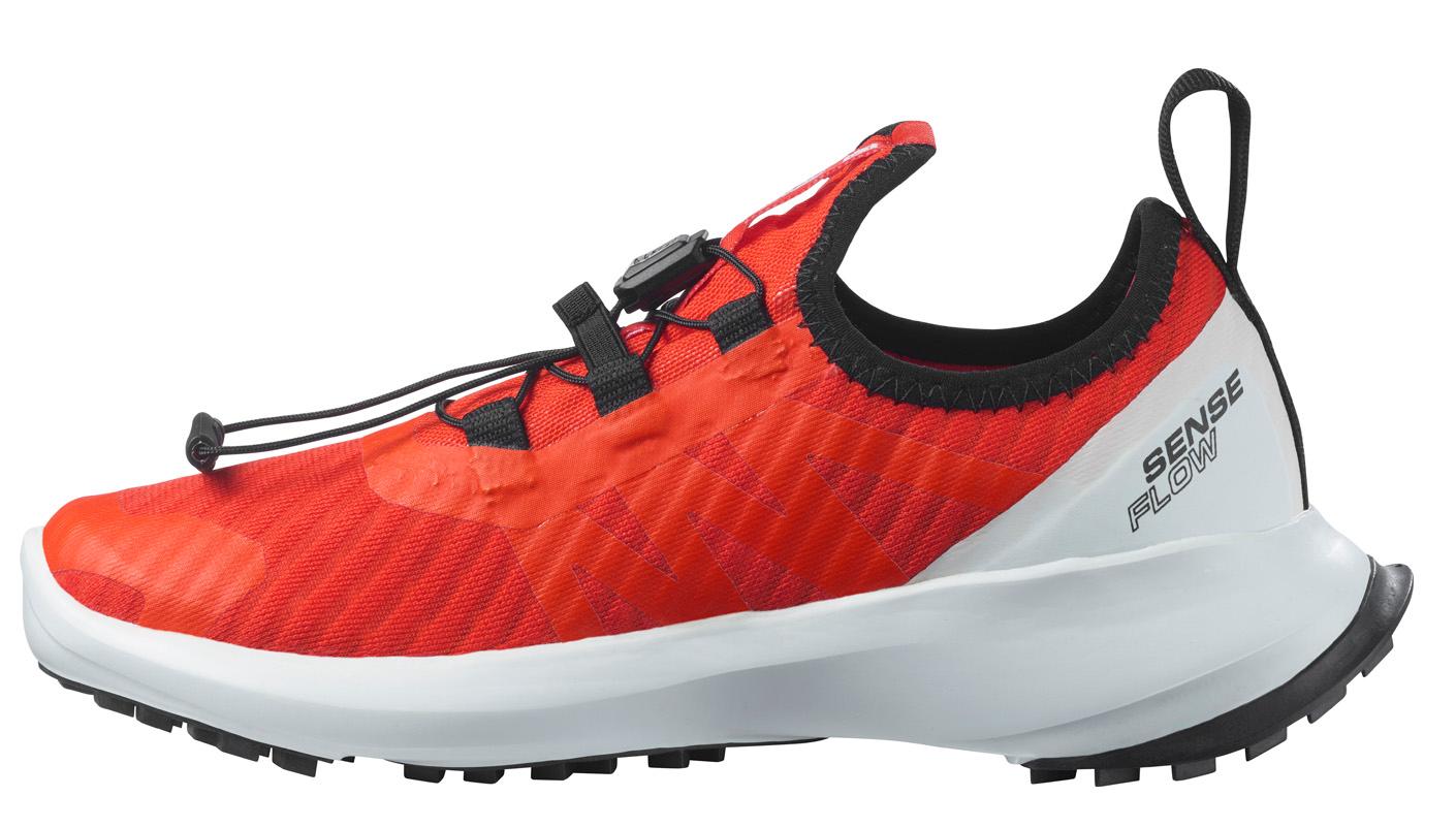 Беговые кроссовки детские SALOMON Sense Flow J Cherry To/White/Black -  купить в КАНТе