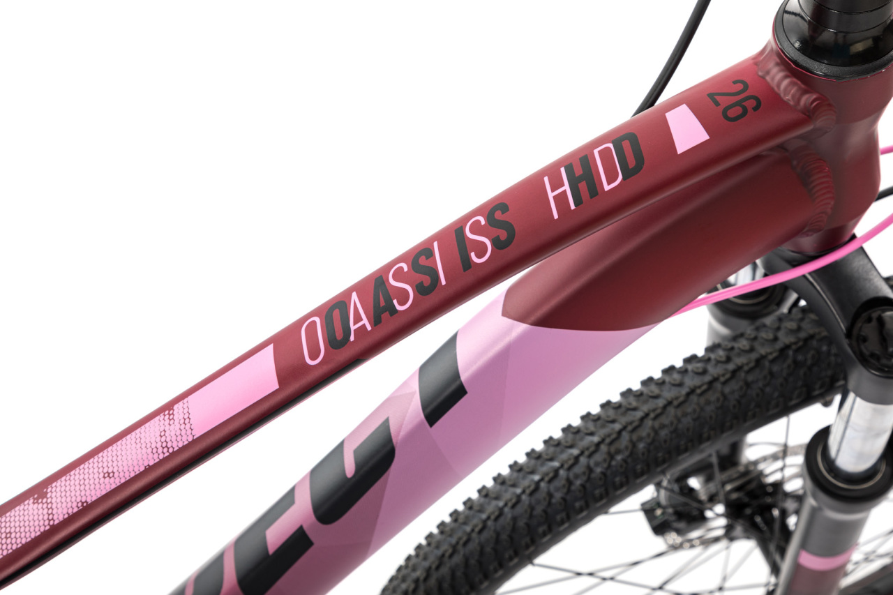 Велосипед Aspect Oasis HD 26 2020 Бордовый