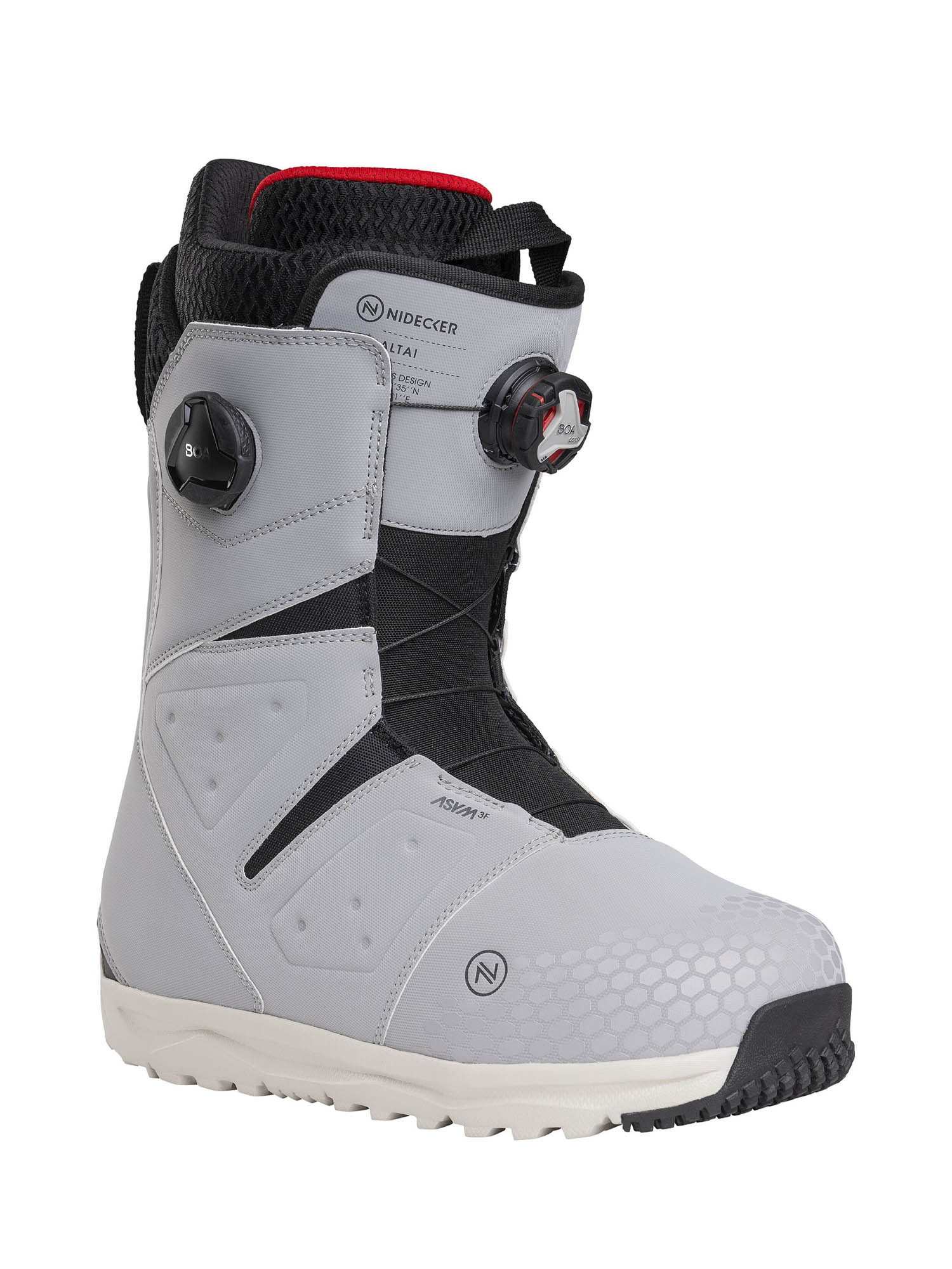 Ботинки для сноуборда NIDECKER Altai Men Gray — купить недорого