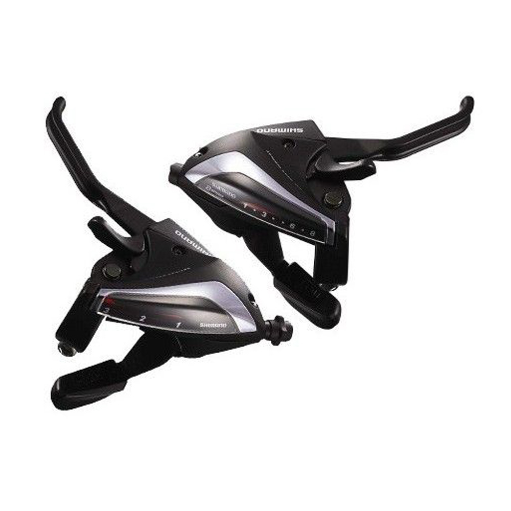 

Шифтер Shimano 2018 Acera, Ef65, Лев/пр, 3X8Ск, Тр.+Оплетк, Цв. Черн.