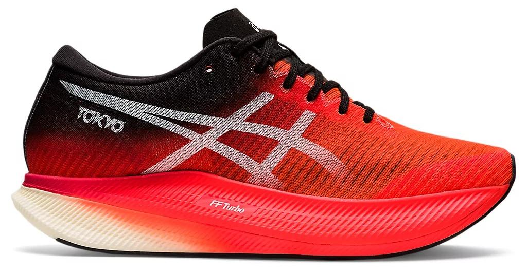 Беговые кроссовки Asics Metaspeed Sky Sunrise Red/White - купить в КАНТе