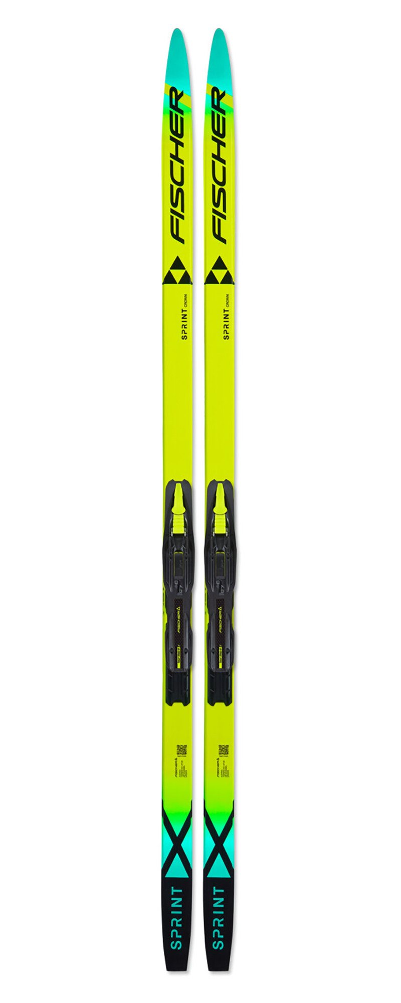 FISCHER RCS Sprint Crown ジュニア　140cm（ウロコ) Беговые лыжи с креплениями FISCHER Sprint Crown