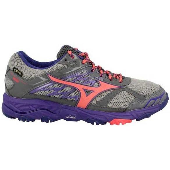Беговые Кроссовки Для Xc Mizuno 2017-18 Wave Mujin 4 G-Tx (W) Сер/роз/т.син