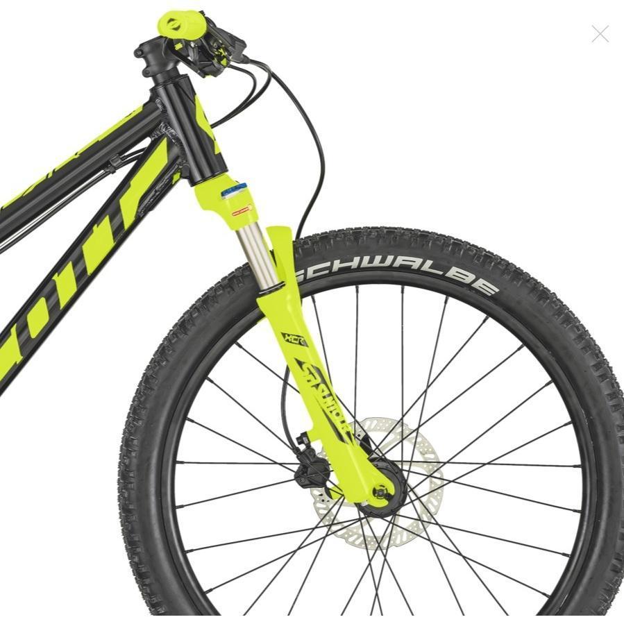 Велосипед Scott Scale RC 24 2019 Black/Yellow