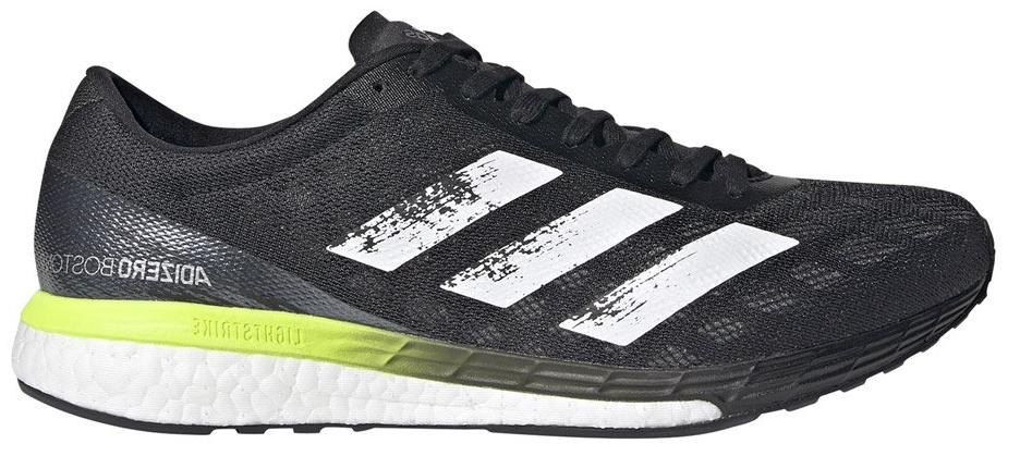 Кроссовки Adidas Adizero Boston 9 M Core Black/Ftw White/Solar Yellow