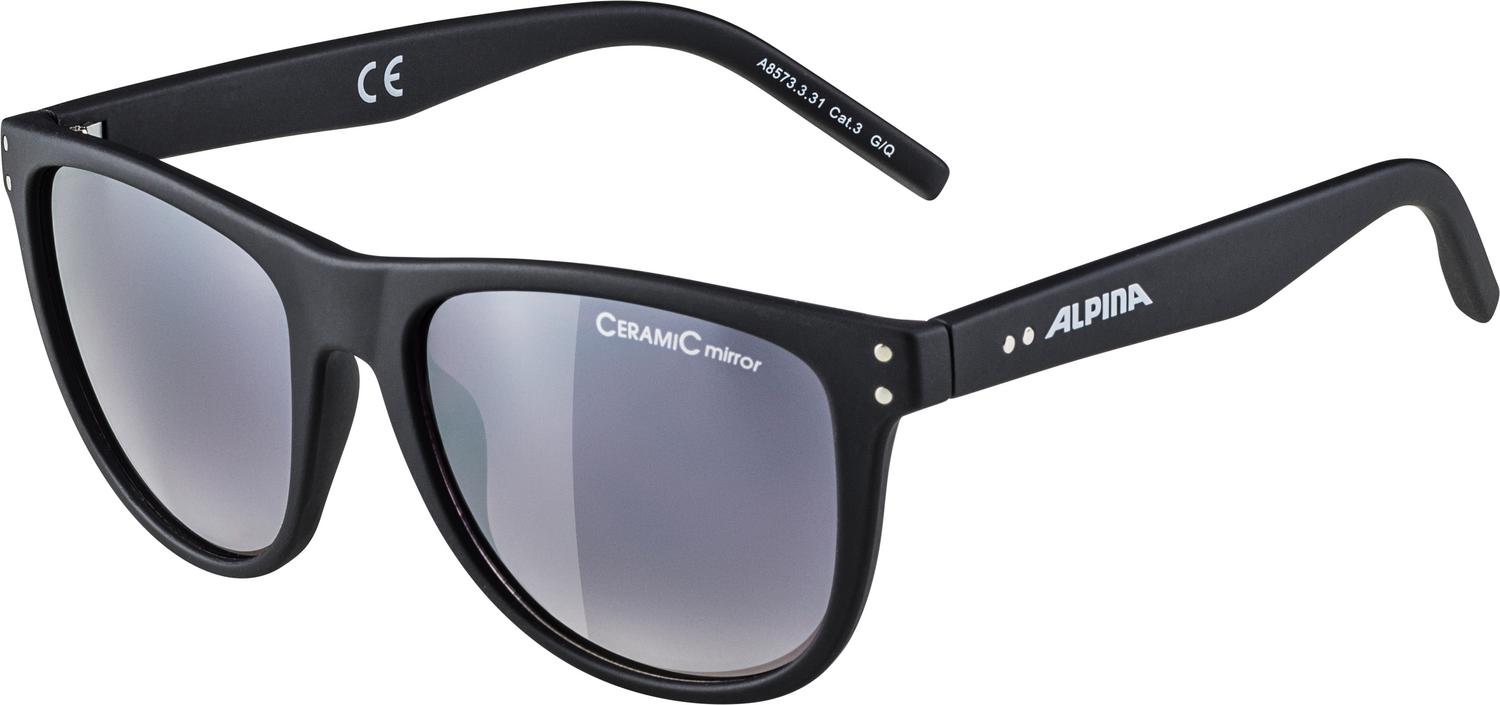 Очки солнцезащитные Alpina 2020 Ranom Black Matt/Black Gradient Mirror