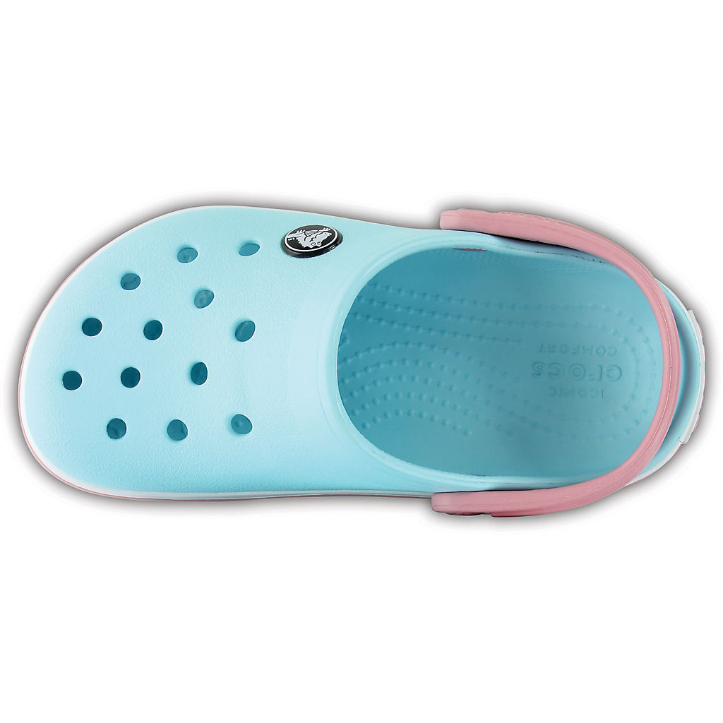 Сандалии детские Crocs Crocband Clog K Ice Blue/White