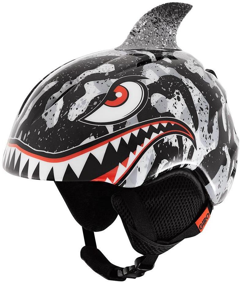 Шлем детский Giro Launch Plus Black/Grey Tiger Shark