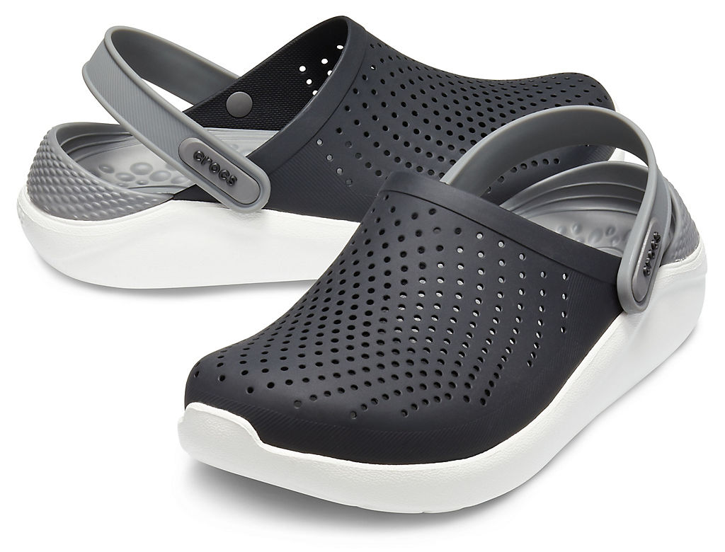 Сандалии Crocs LiteRide Clog Black/Smoke