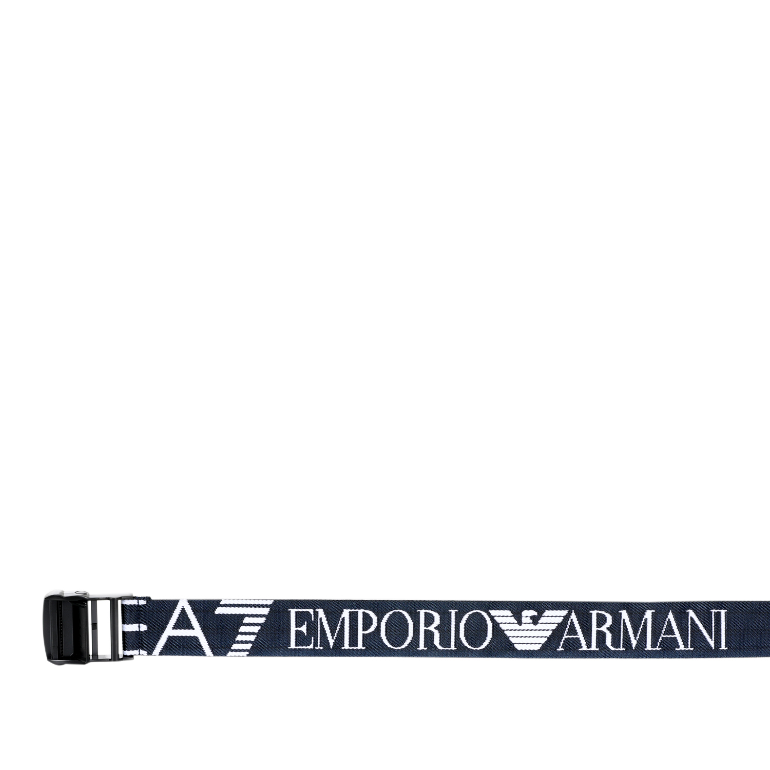 Ремень EA7 Emporio Armani Train U Allover Logo Blue/White Logo