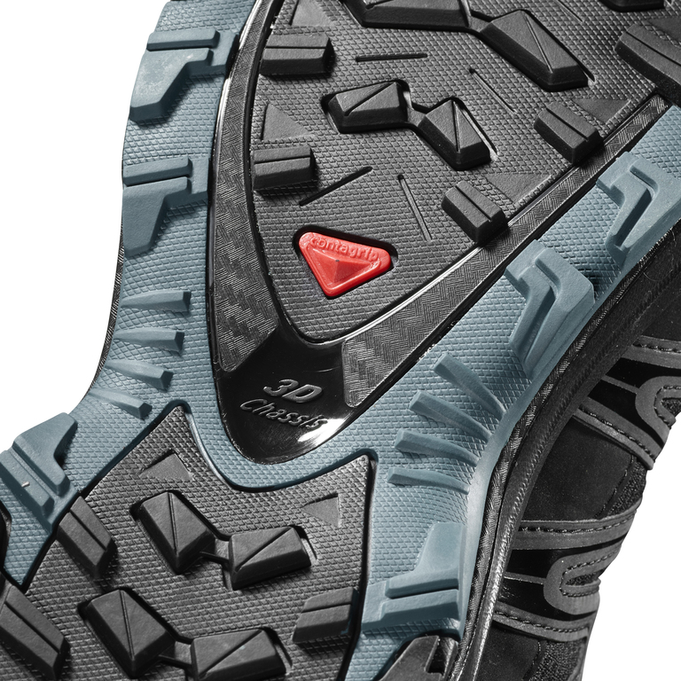 Беговые кроссовки для XC Salomon 2018-19 XA PRO 3D GTX® NOCTURNE Black/Black/Mallard Blue
