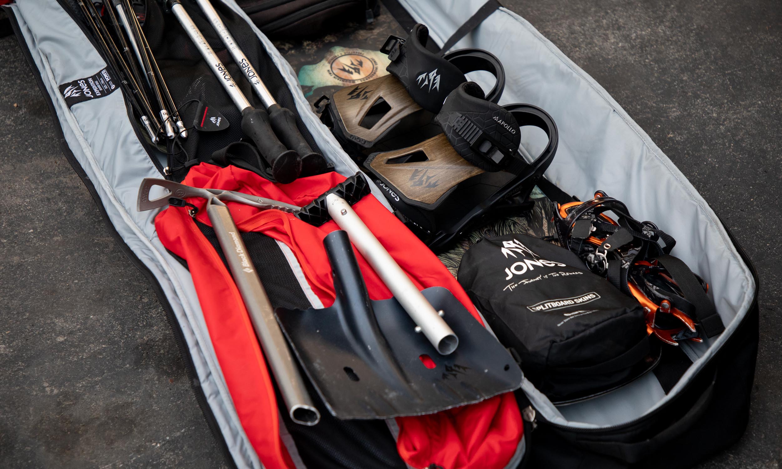 jones expedition snowboard bag