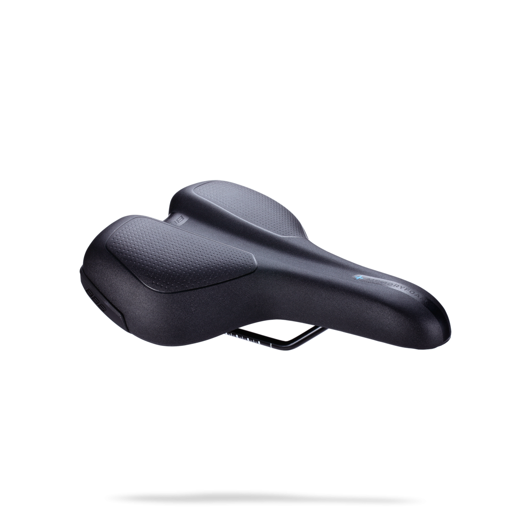 Седло Bbb Touringplus Active Ergonomic Saddle Memory Foam Steel Черный