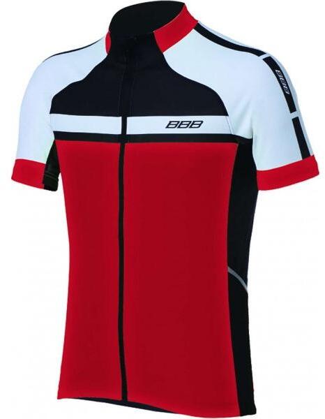 Велоджерси BBB Keirin jersey s.s. Black/Red