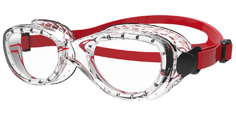 Очки для плавания Speedo Futura Classic Junior Красный/Прозрачный