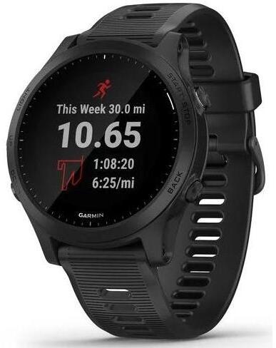 Часы Garmin Forerunner 945 GPS, Wi-Fi, EMEA Black