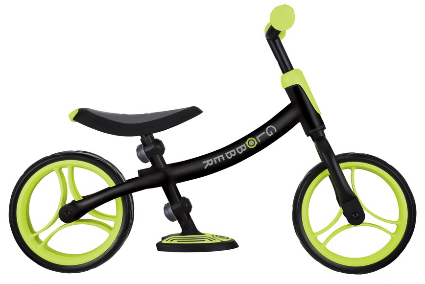 Беговел Globber Go Bike Duo 2022 Черно-Зеленый