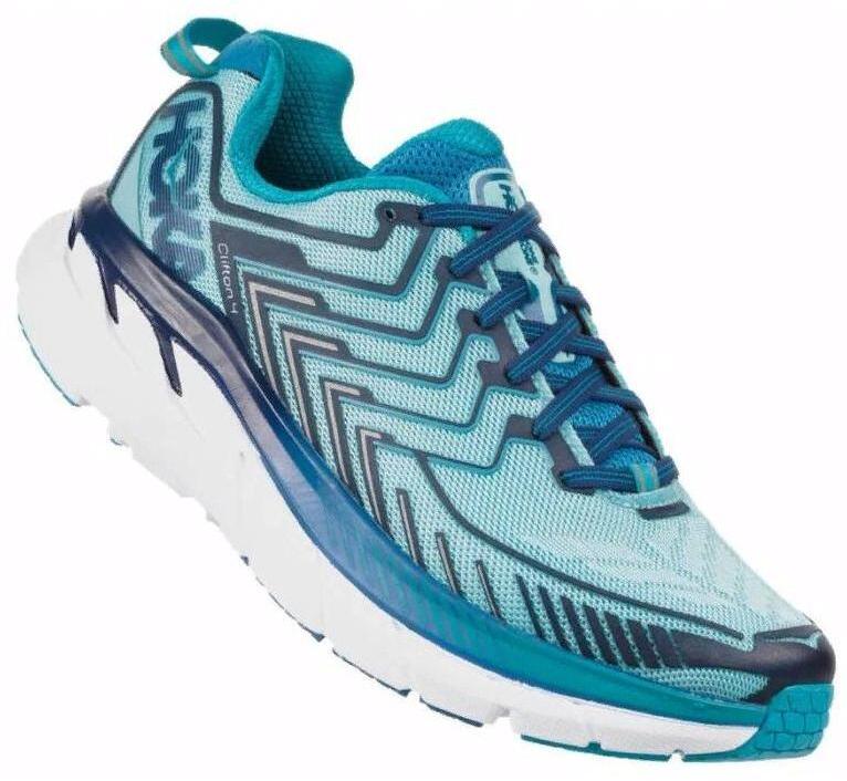 Беговые кроссовки Hoka 2019 W Clifton 4 Blue Topaz/Imperial Blue