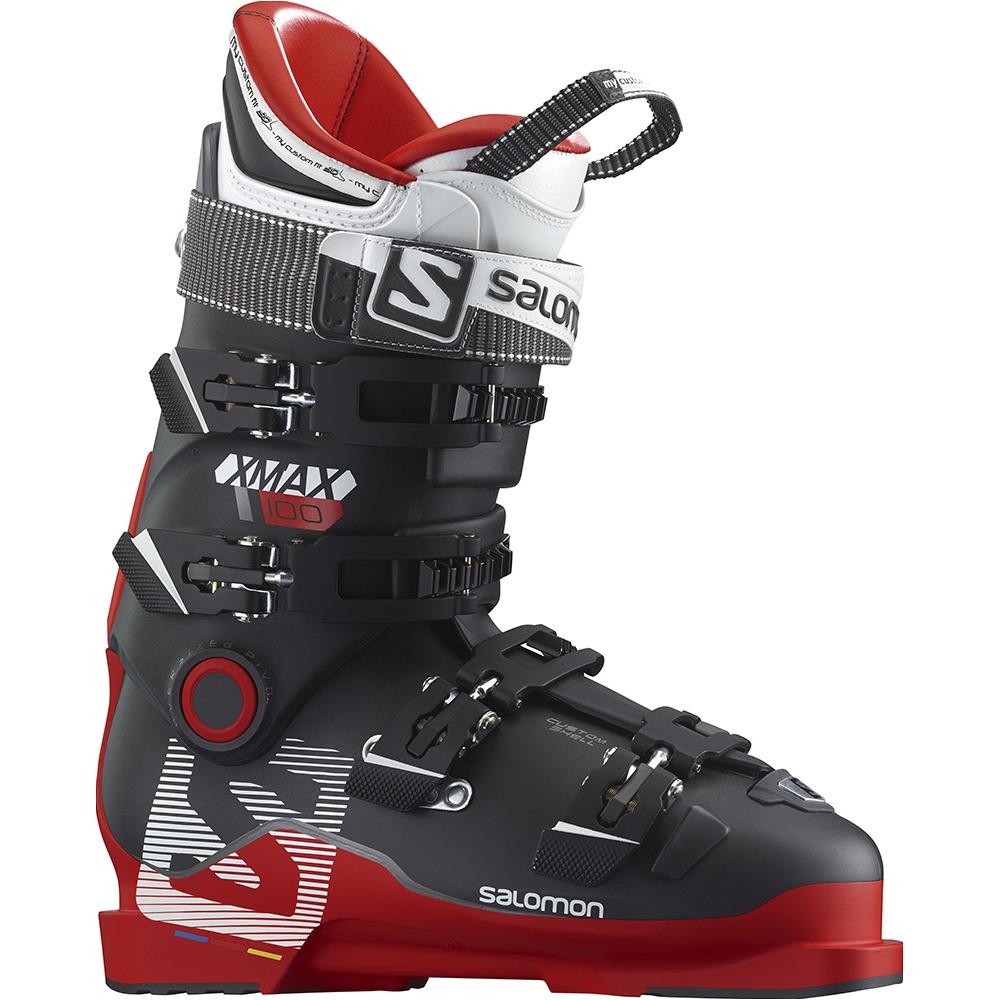 Горнолыжные ботинки SALOMON ALP. BOOTS X MAX 100 Red/BLACK