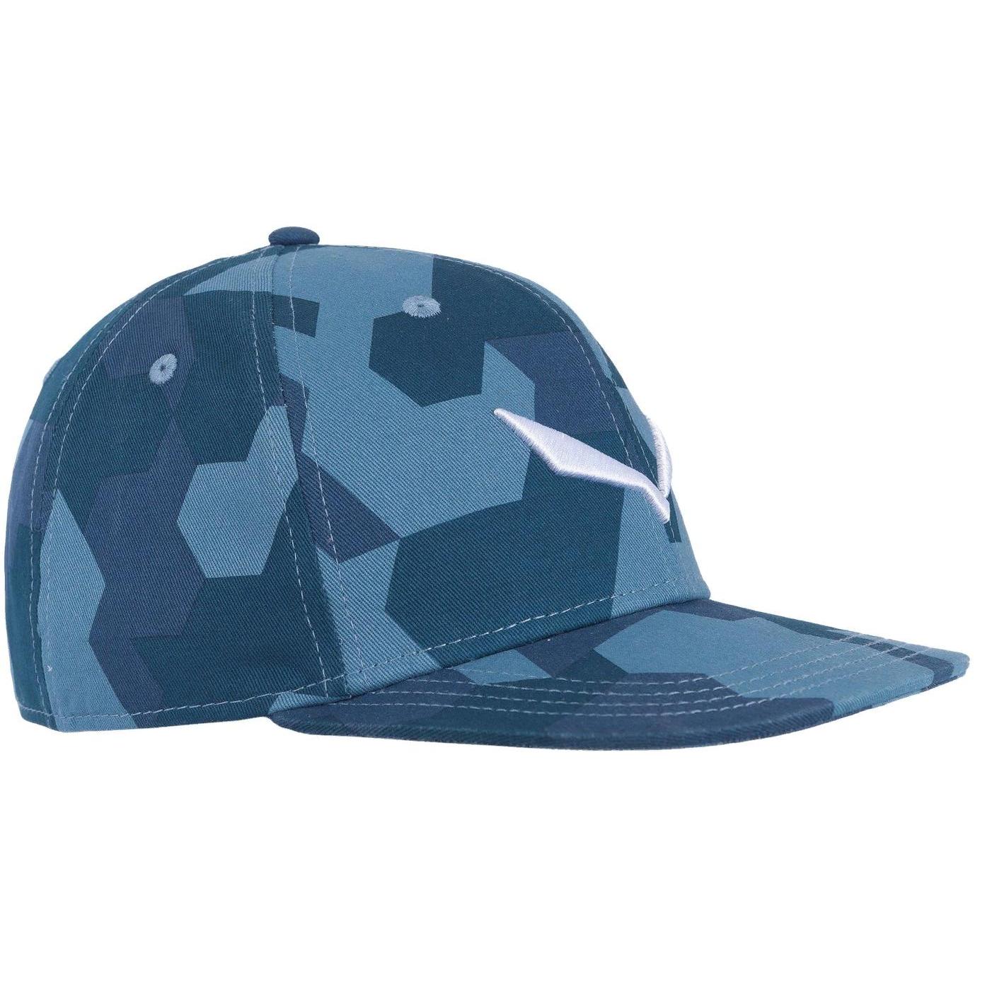 

Кепка Salewa 2018 Puez Camou Flat Cap Poseidon