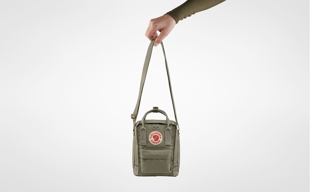 Kanken sling frost green online