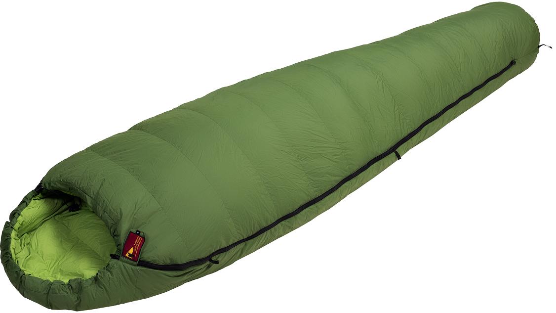 Спальник BASK Trekking V2-XL темно-зеленый/зеленый