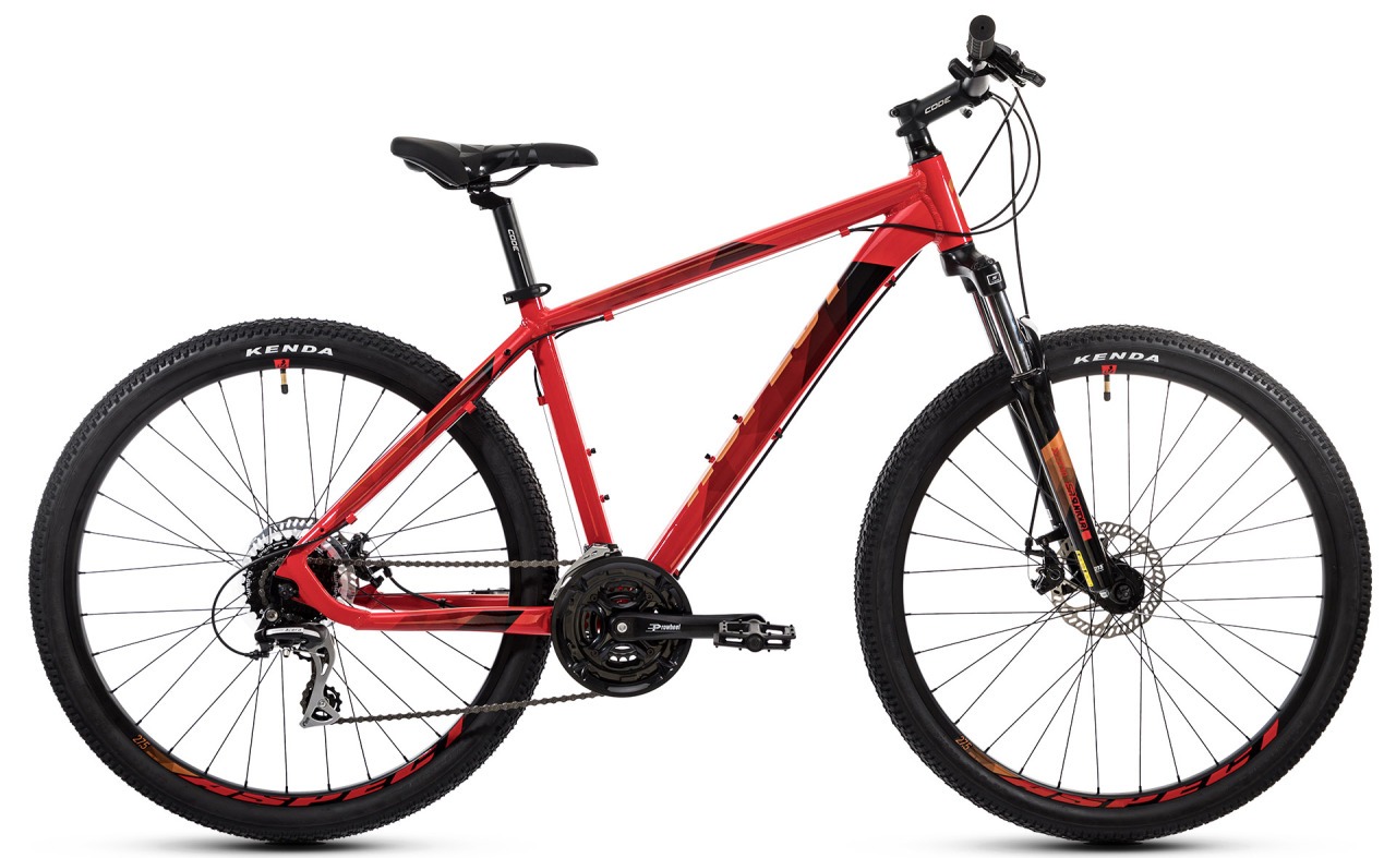Велосипед Aspect Legend 27.5 2021 красно-черный