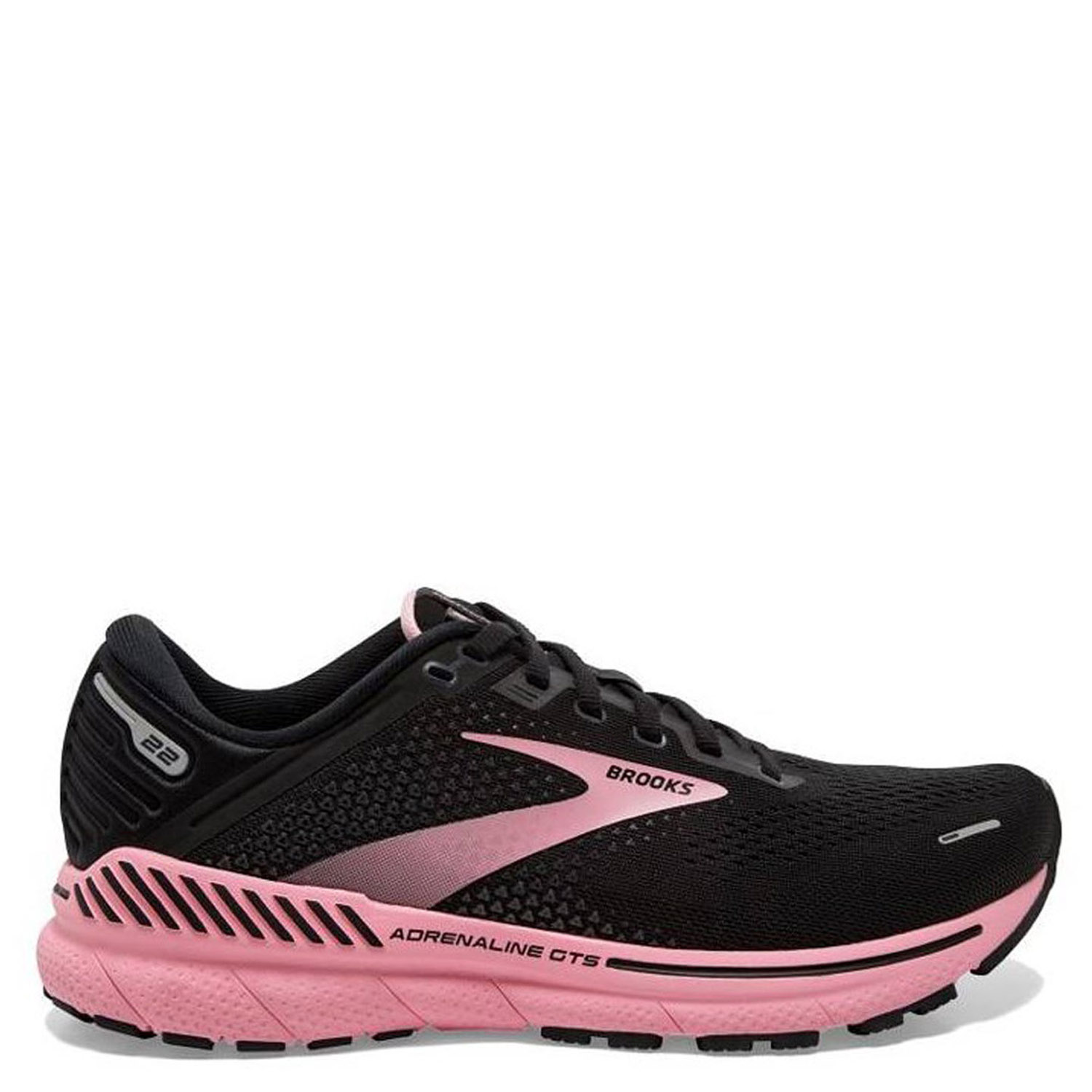 Беговые кроссовки BROOKS Adrenaline GTS 22 Black/Dianthus/Silver