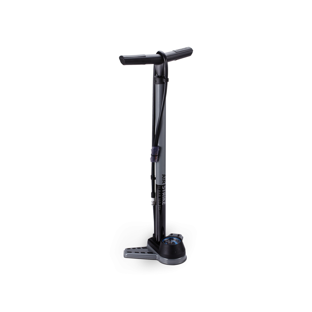 Насос Напольный Bbb Airstrike Steel Pump 2.5 Inch Dualhead Матовый Черный