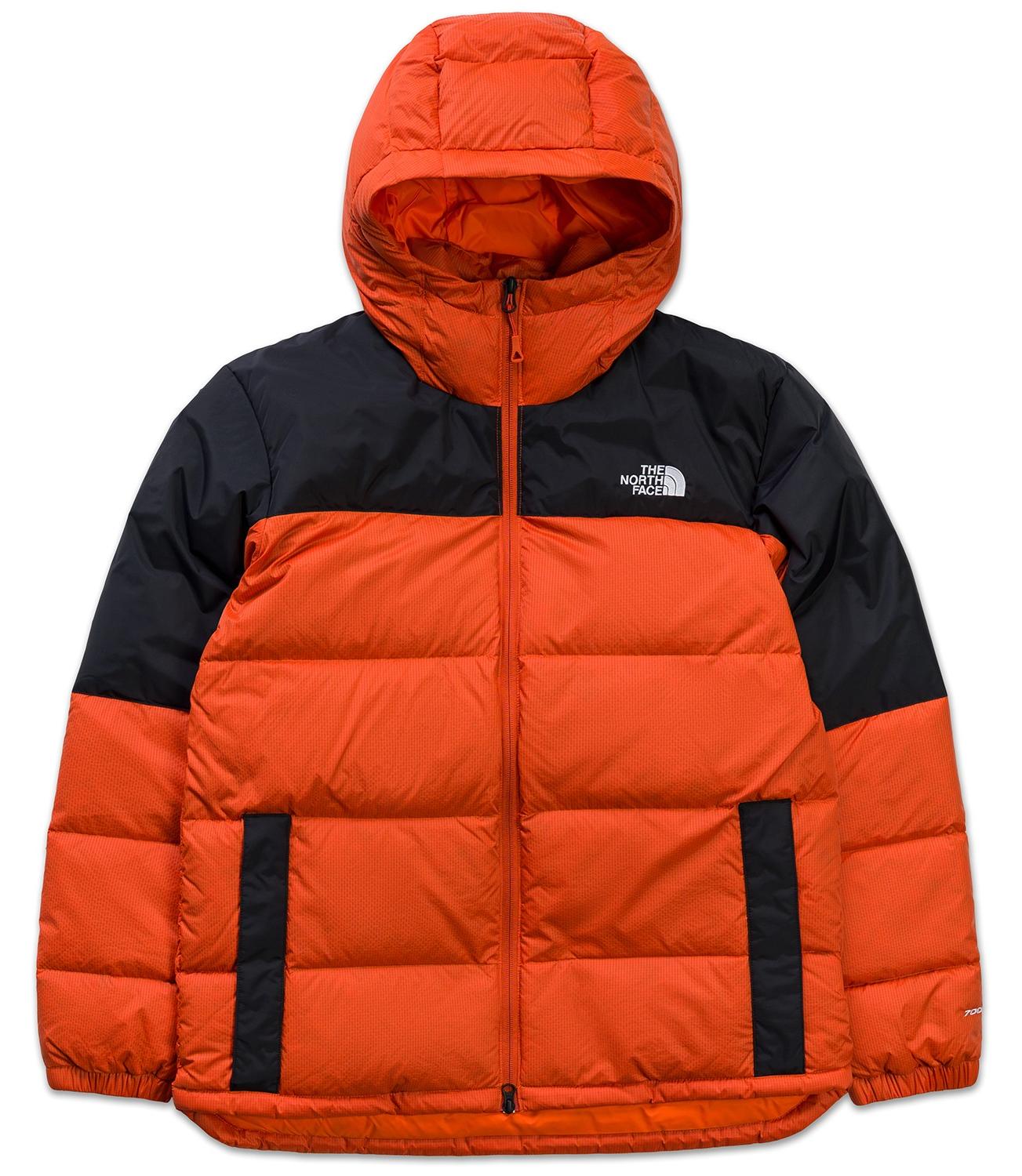 Куртка The North Face Diablo Dwn Hood M Brntochr/Tnf Black