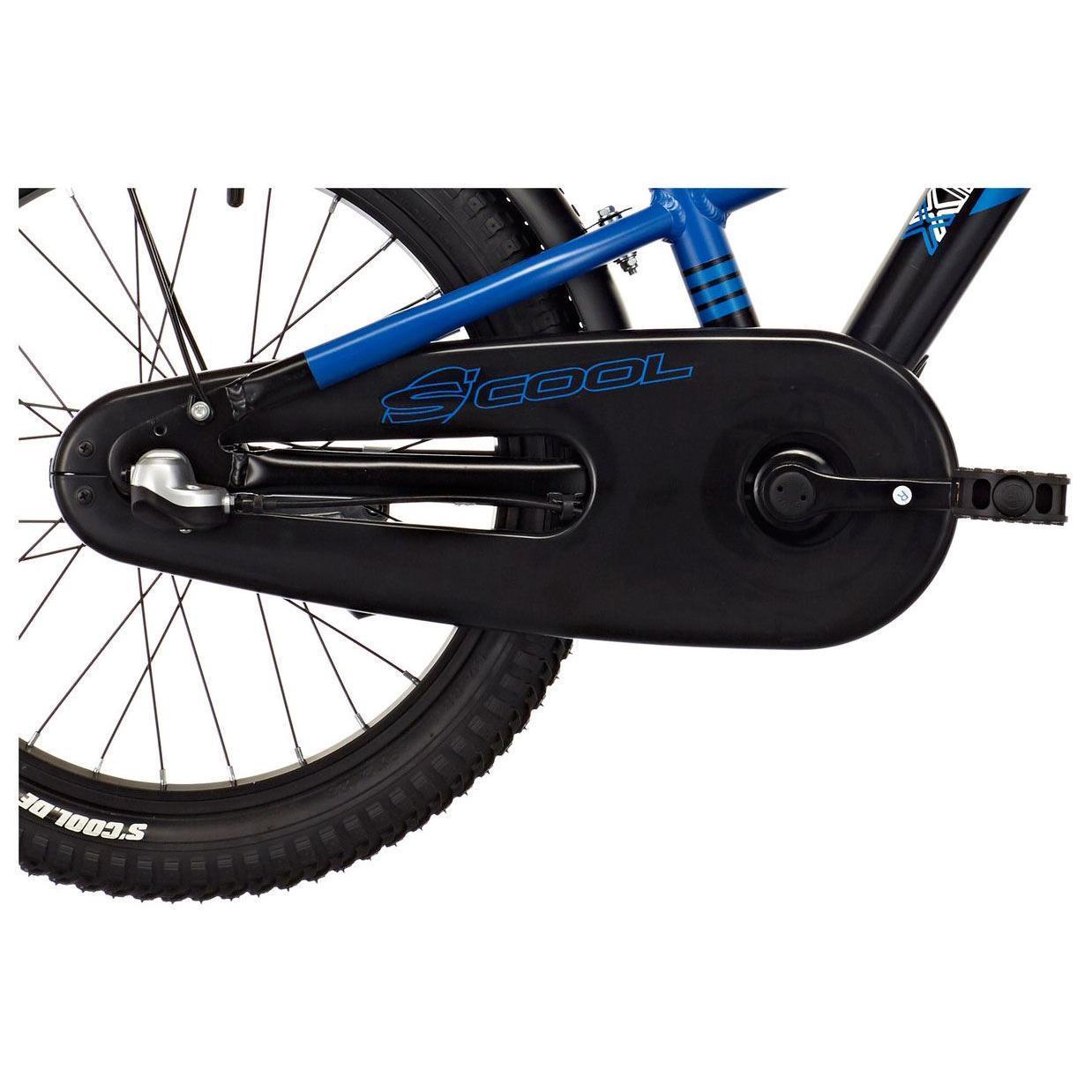 Велосипед Scool XXlite Alloy 18 3-S 2018 blue/black matt
