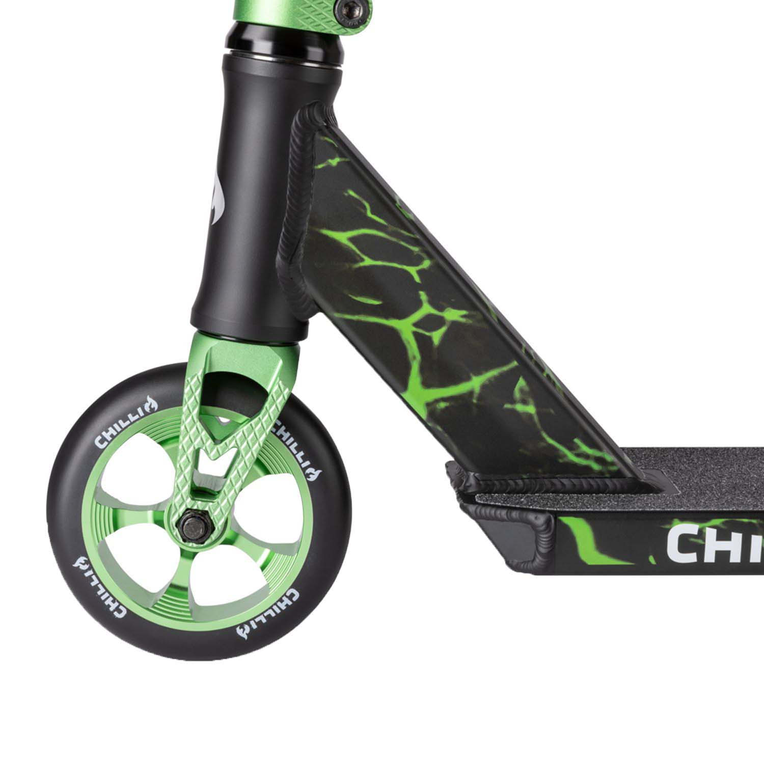 Самокат трюковой Chilli Pro Scooter Reaper Reloaded V2 Green