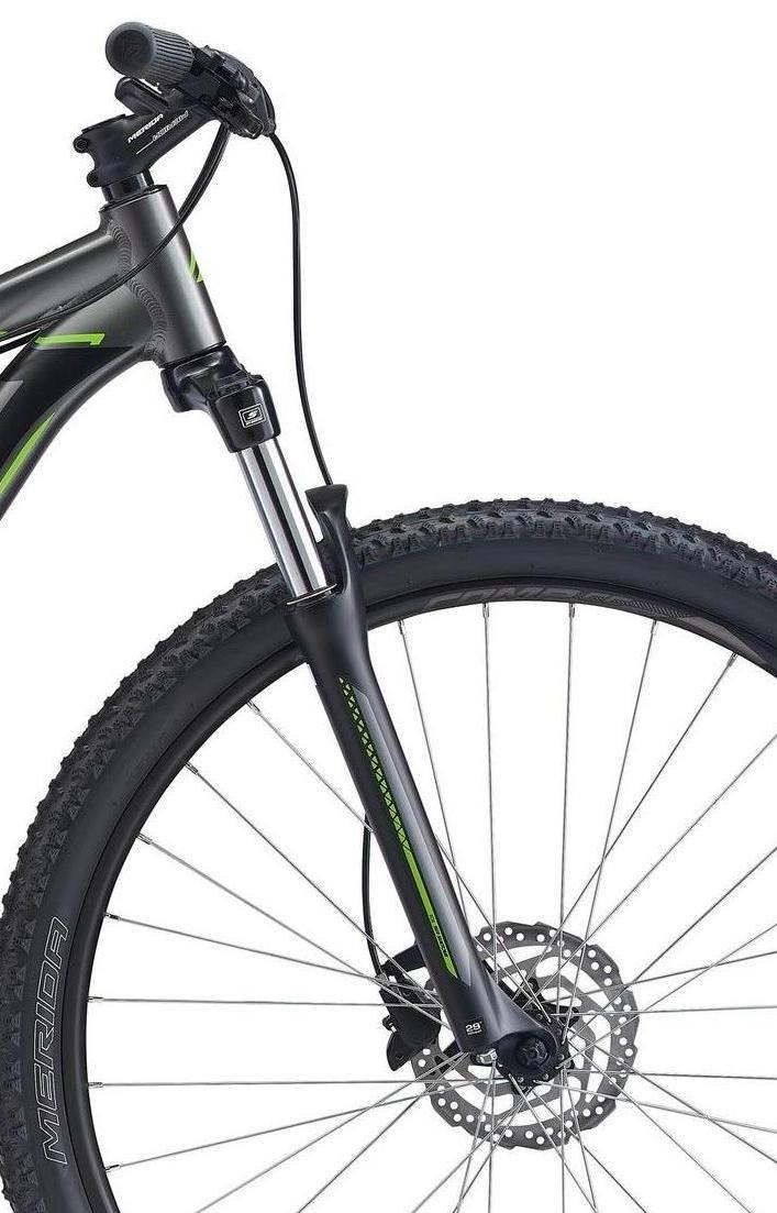 Велосипед MERIDA Big.Nine 15-D 2020 Silk Anthracite/Green/Black