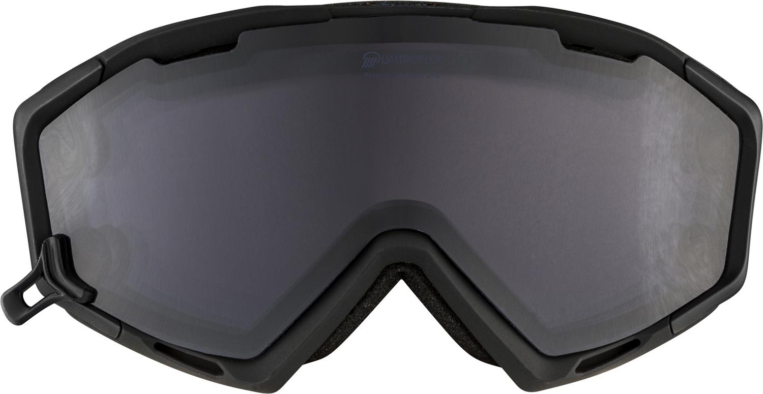 Очки горнолыжные Alpina Panoma S Magnetic Q+S Black Matt/SL Black