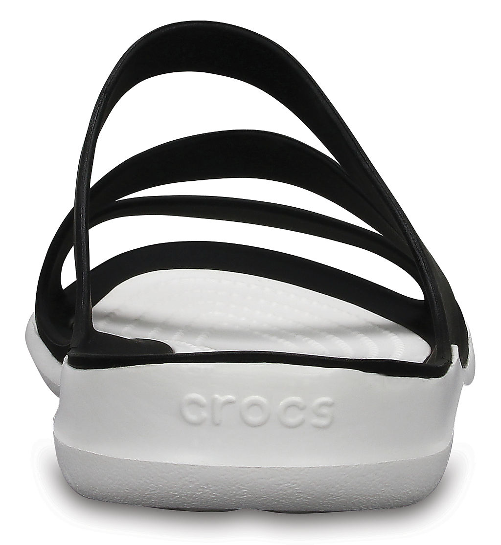 Сланцы Crocs Swiftwater Sandal Black/White