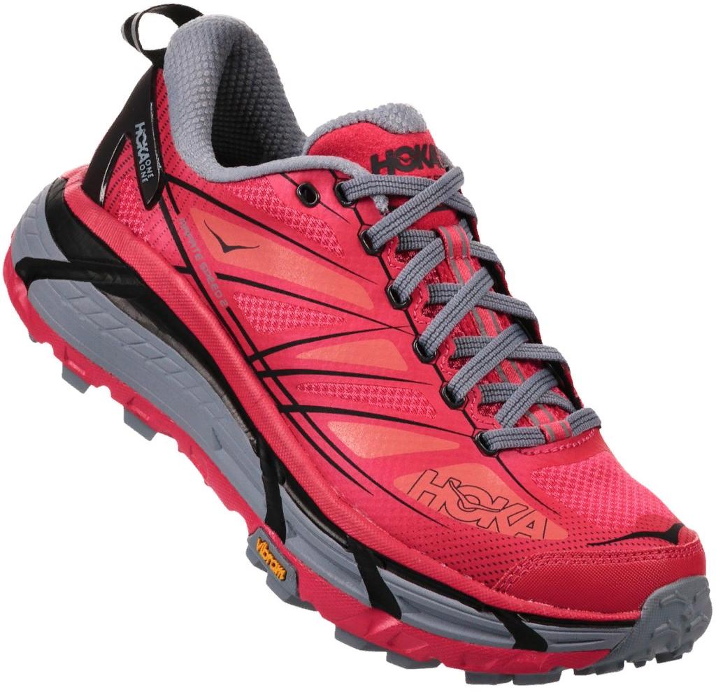 Беговые Кроссовки Hoka 2018 W Mafate Speed 2 Azalea/black