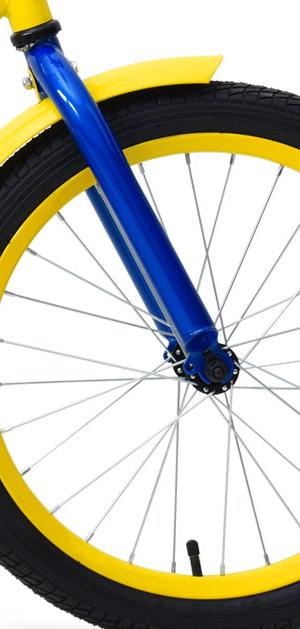 Велосипед Forward Meteor 18 2019 Желтый/Синий