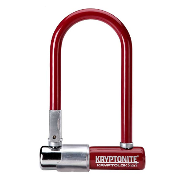 Замок Велосипедный Kryptonite U-Locks Kryptolok Mini-7 W/ Flexframe-U Bracket (Color-Merlot)
