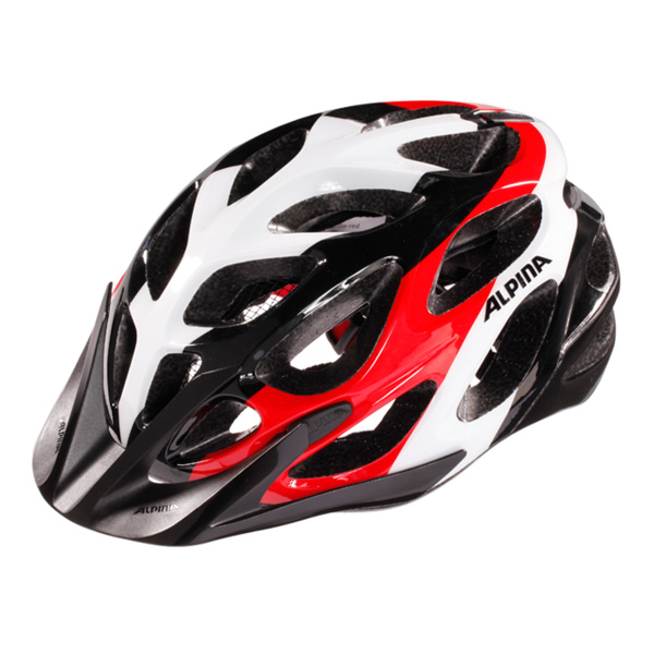 Велошлем Alpina 2018 Mythos 2.0 Black-White-Red