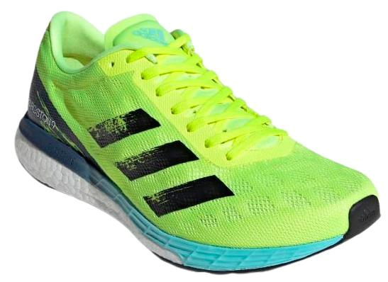 Кроссовки Adidas Adizero Boston 9 M Solar Yellow/Core Black/Cloud Aqua