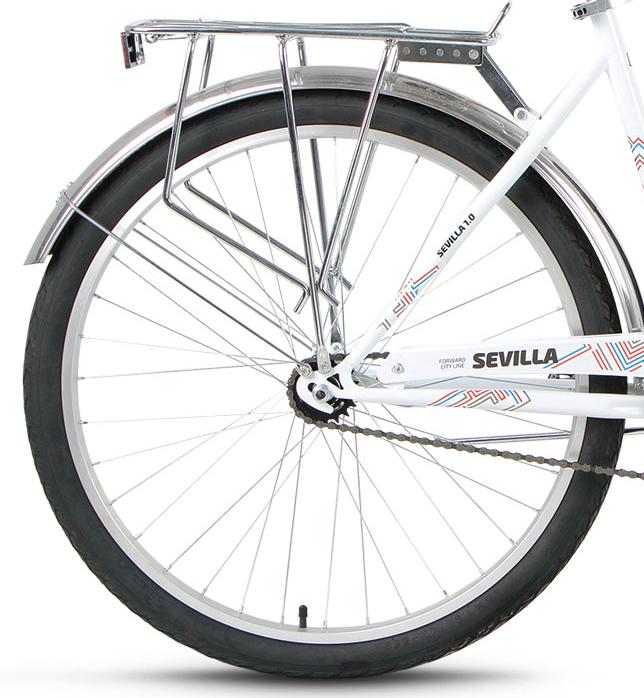 Велосипед Forward Sevilla 26 1.0 2019 Белый