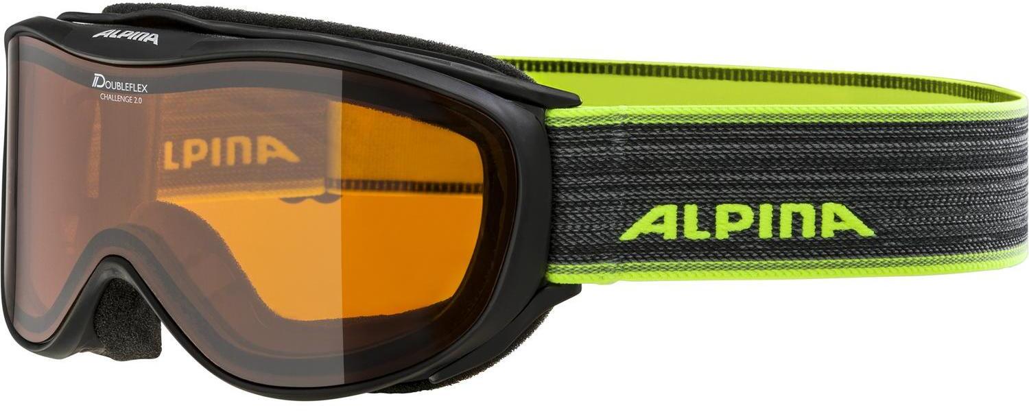 Очки горнолыжные Alpina 2019-20 Challenge 2.0 DH Black
