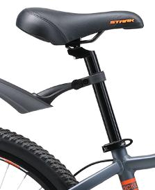 Велосипед Stark Rocket 24.1 D 2019 серый/оранжевый