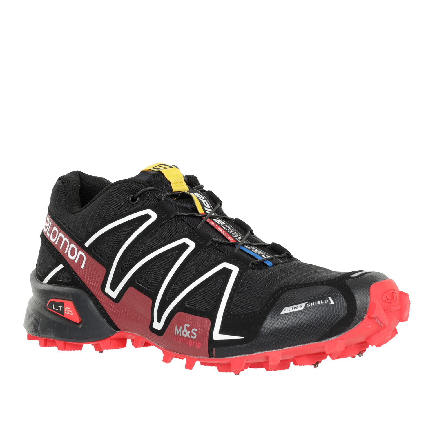 Беговые кроссовки SALOMON Spikecross 3 Cs Black/Radiant.