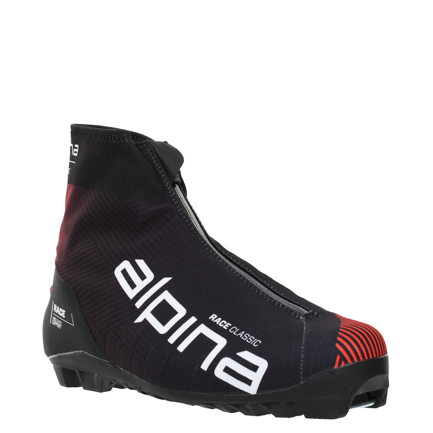 Лыжные ботинки Alpina. Racing Classic Red/Black/White