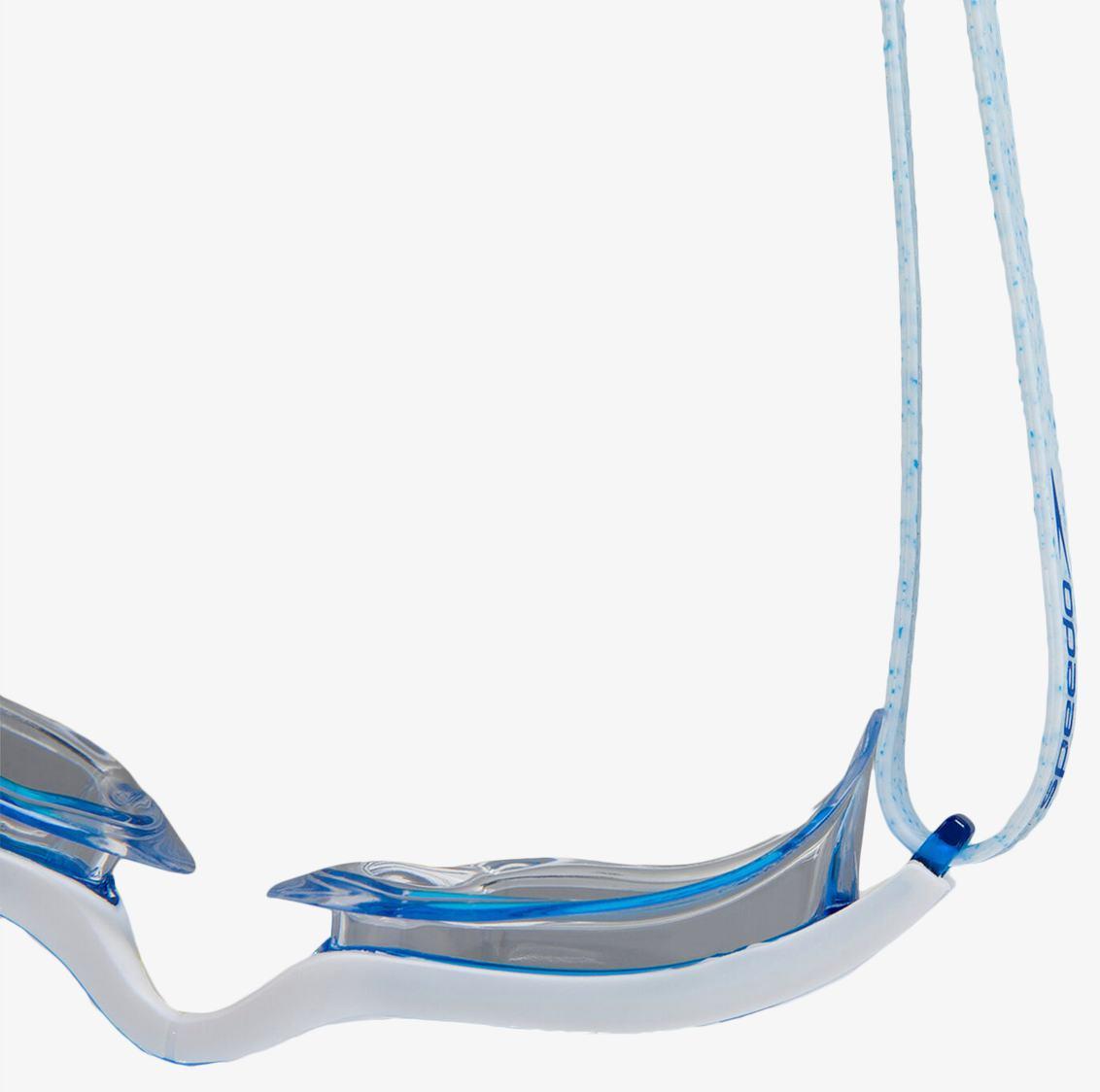 Очки для плавания Speedo Aquapulse Max 2 белый/голубой