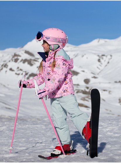 Куртка сноубордическая Roxy 2019-20 Mini Jetty Prism Pink Snow Trip
