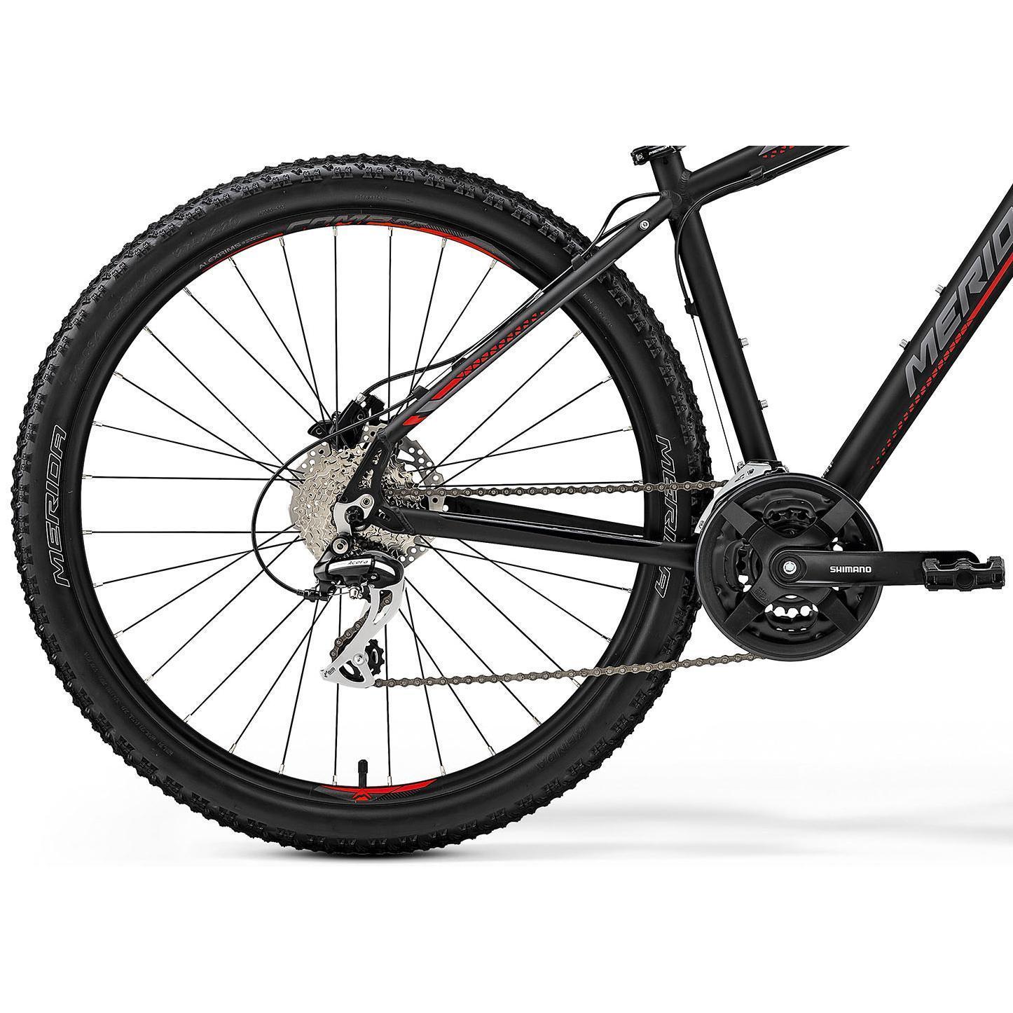 Велосипед MERIDA Big.Seven 20-D 2019 MattBlack/Red/Silver