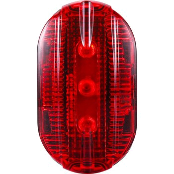 Фонарь задний BBB RearLaser 3 red led Stvzo (no flash)