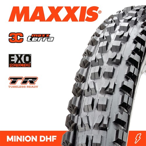 Велопокрышка Maxxis Minion DHF 27.5X2.50WT 63-584 Foldable 3CT/Exo/TR